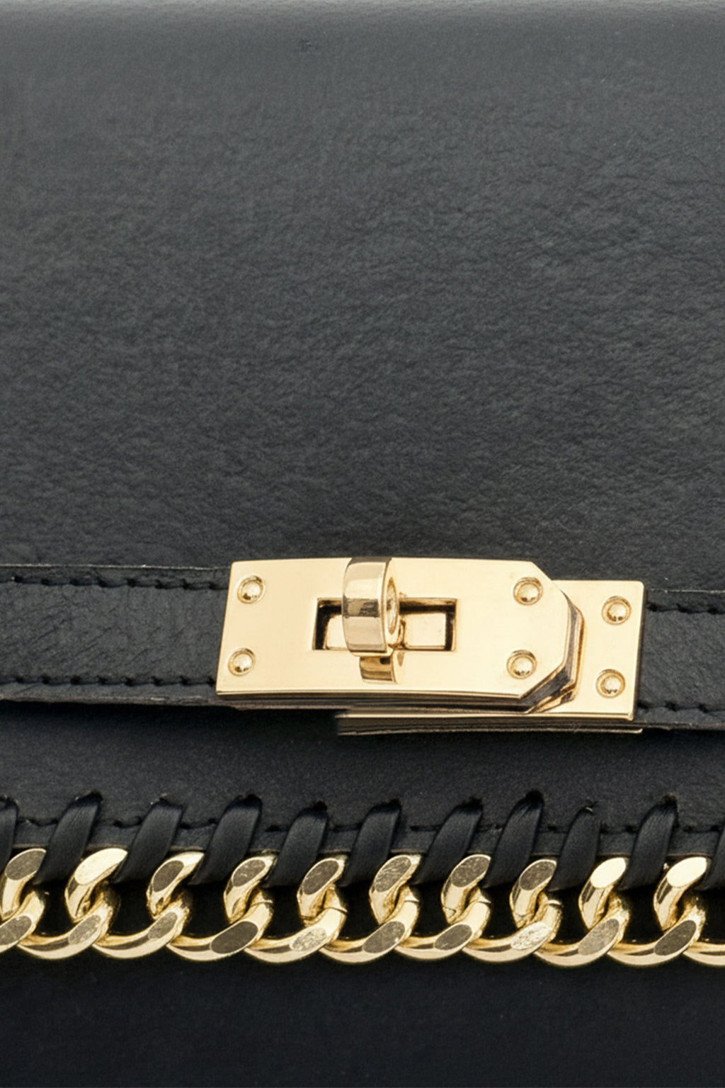 Mili Mini – Compact Vegan Handbag in Charcoal Black