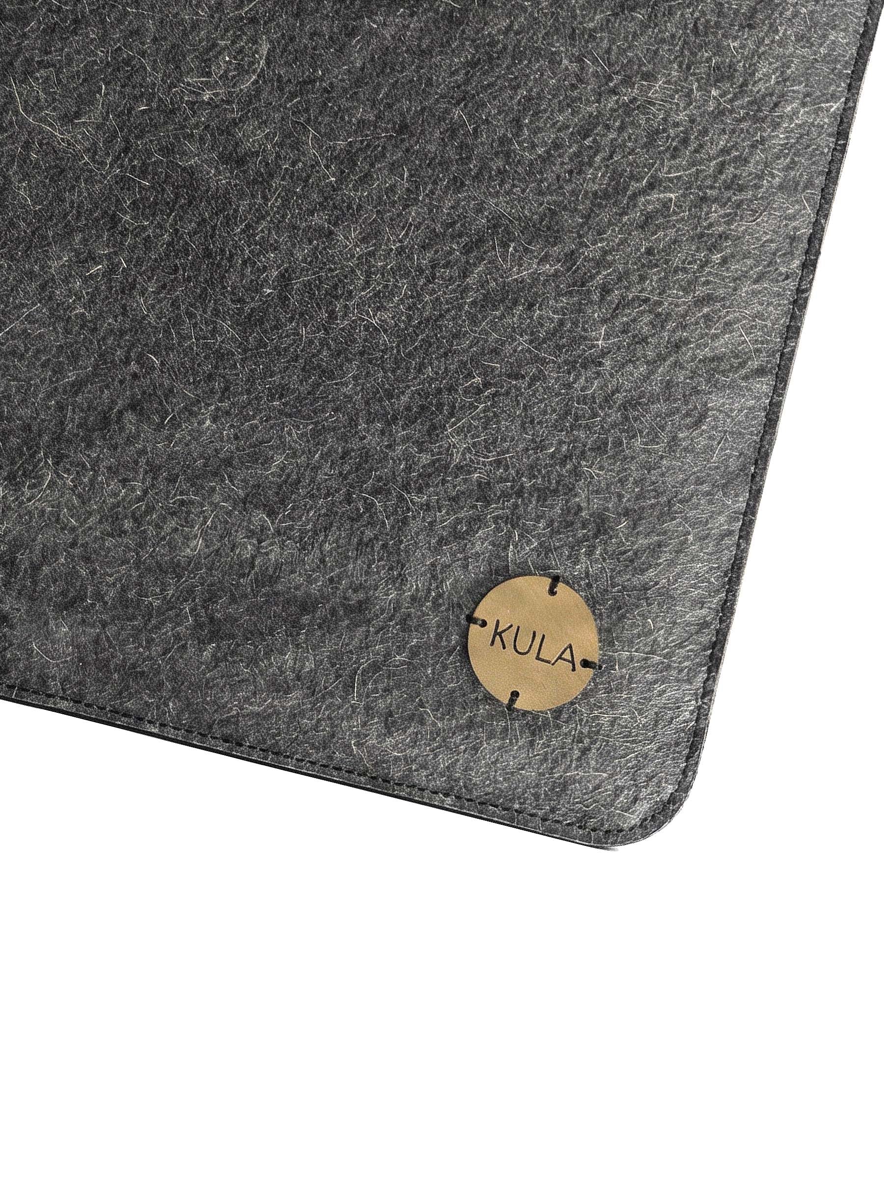 Ocean Blue 11 Inch Vegan iPad Sleeve – Magnetic Flip Closure