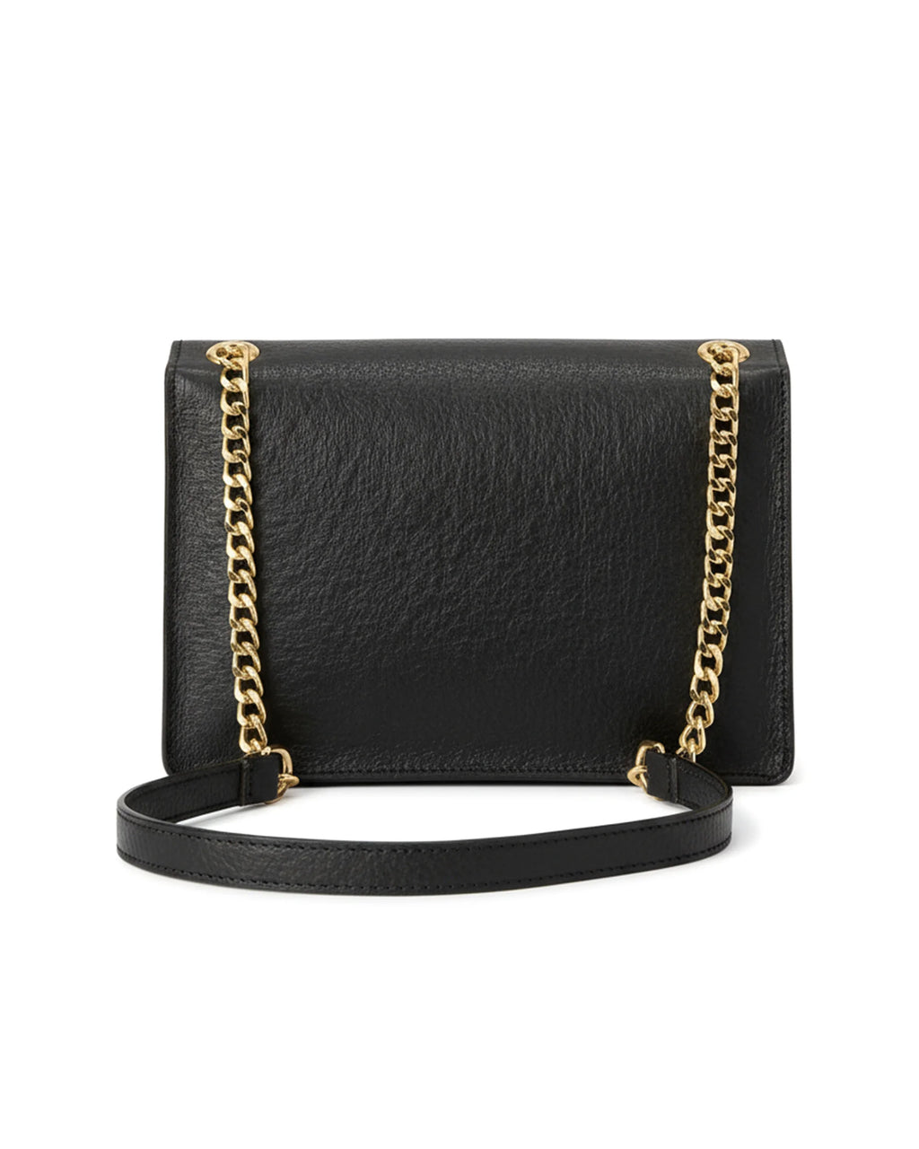 Jasmine Handbag in Charcoal Black | Plant-Based Drop chain Coconut Leather Handbag