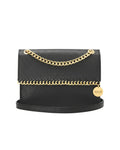 Jasmine Handbag in Charcoal Black | Plant-Based Drop chain Coconut Leather Handbag