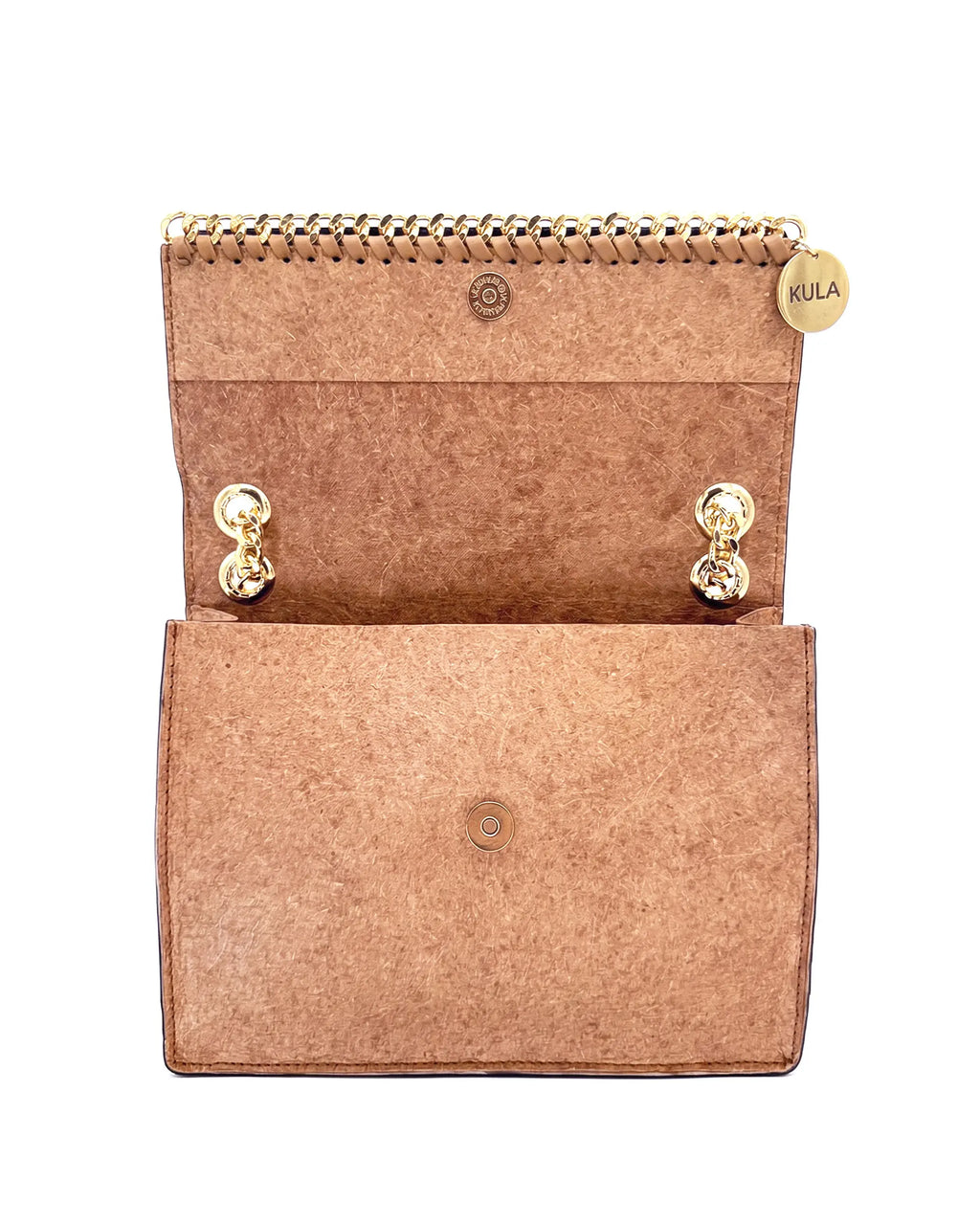 Jasmine Handbag in Primrose Pink | Plant-Based Drop chain Coconut Leather Handbag