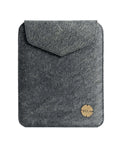 Ocean Blue 11 Inch Vegan iPad Sleeve – Magnetic Flip Closure