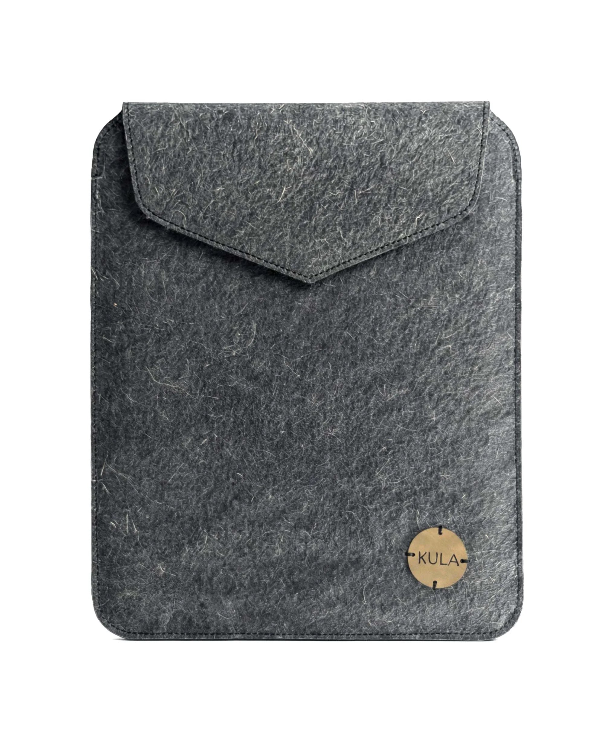 Ocean Blue 11 Inch Vegan iPad Sleeve – Magnetic Flip Closure