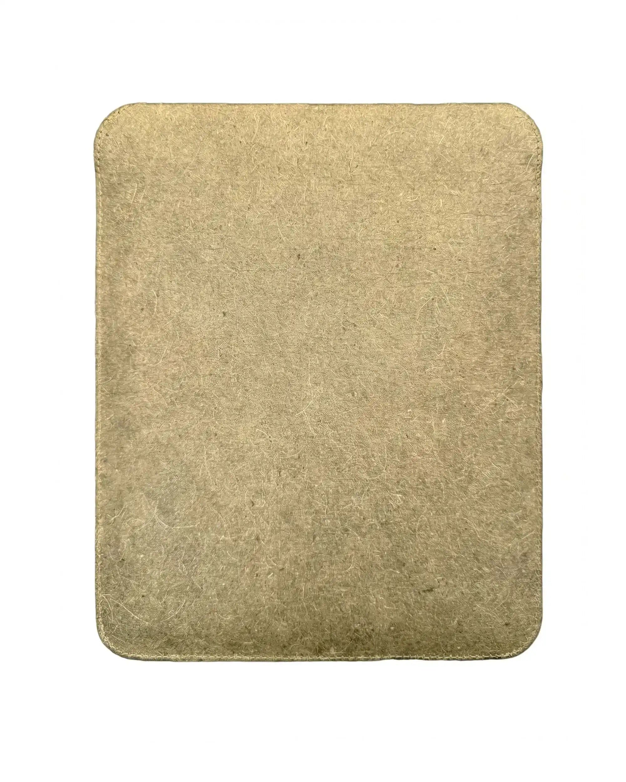 Mountain Green Coconut Leather 11 Inch iPad Sleeve – Magnetic Flip Closure