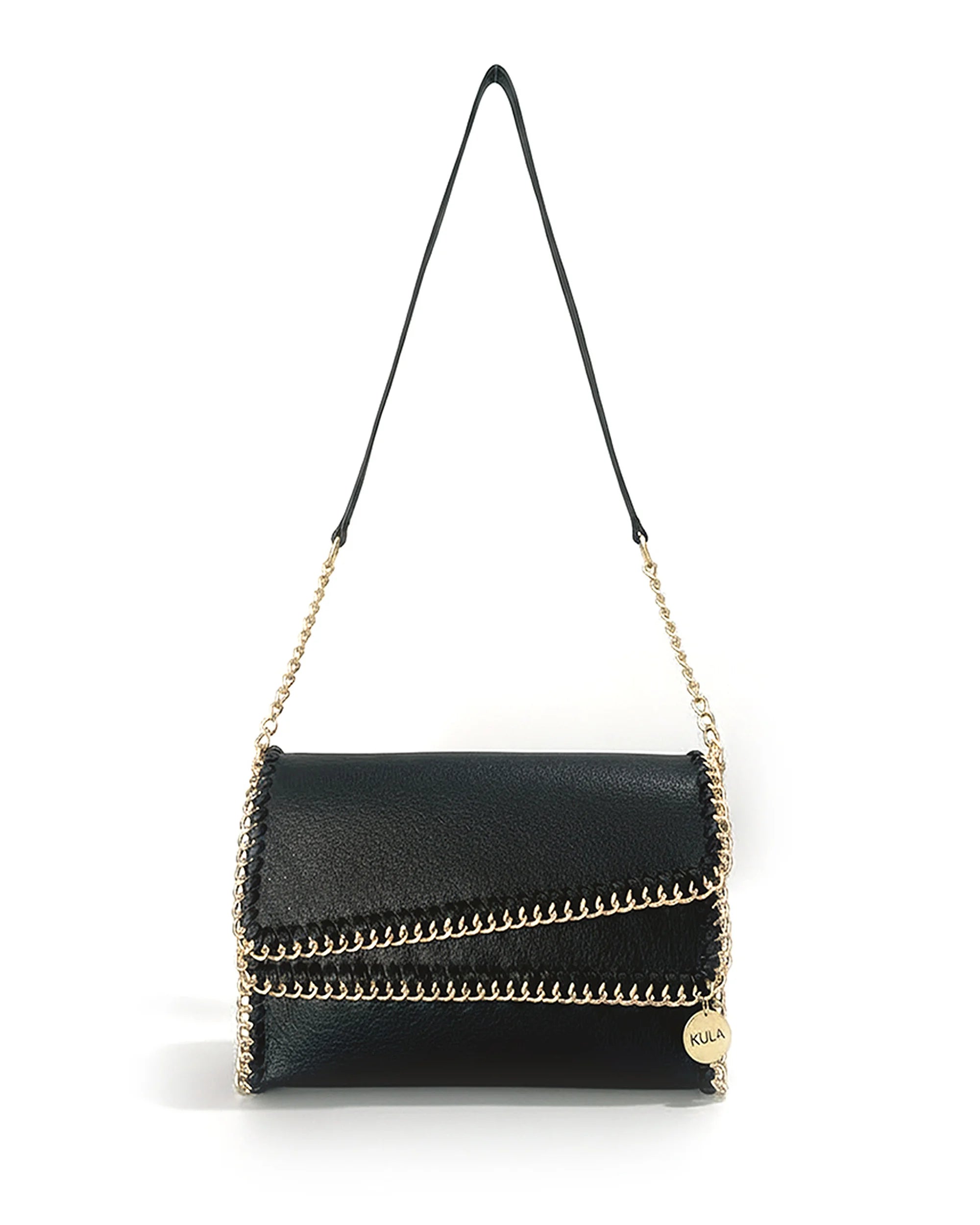 Bella Vegan Handbag - Charcoal Black | Sustainable Luxury Bag