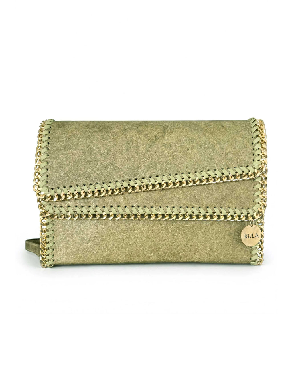 Bella Vegan Handbag - Mountain Green | Sustainable Luxury Bag