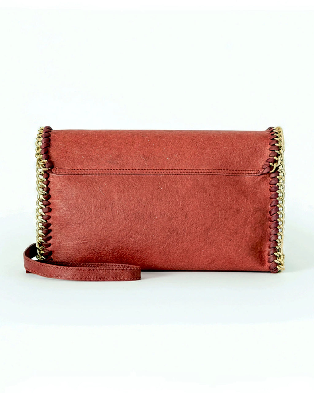 Bella Vegan Handbag - Terracotta Red | Sustainable Luxury Bag