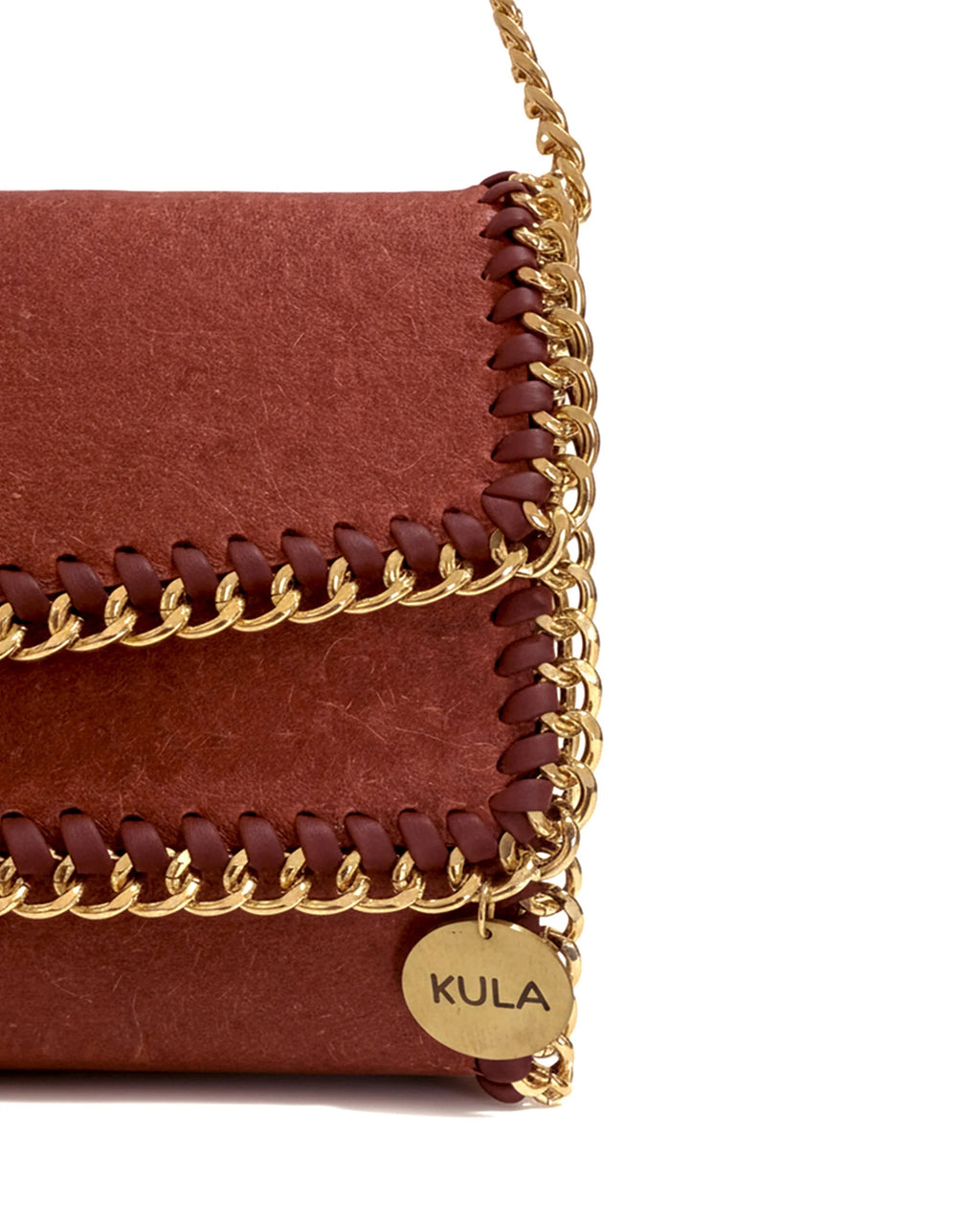 Bella Vegan Handbag - Terracotta Red | Sustainable Luxury Bag